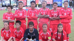 नेपाल साफ वुमेन्स् च्याम्पियनसीपको उपविजेता