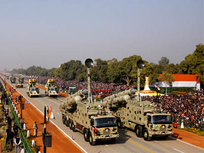 भारतमा गणतन्त्र दिवस, मिसाइल प्रदर्शन (फोटो फिचर)