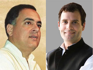 राजीवदेखि राहुलको आक्षेपसम्म