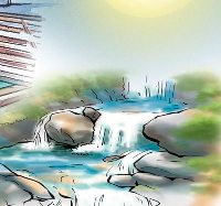 १३५ किलोवाटको लघु जलविद्युत् बन्द