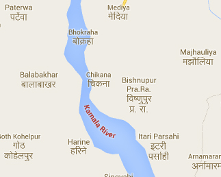 कमलाको तटबन्ध भत्कियो, कैयौं वस्ती डुबानमा