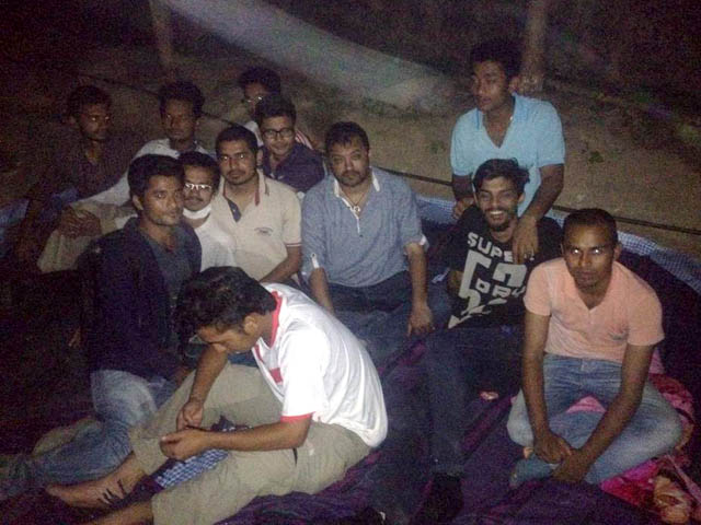 अस्थायी टहरामा गगन थापा