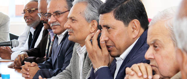 मस्यौदासँगै वार्ता
