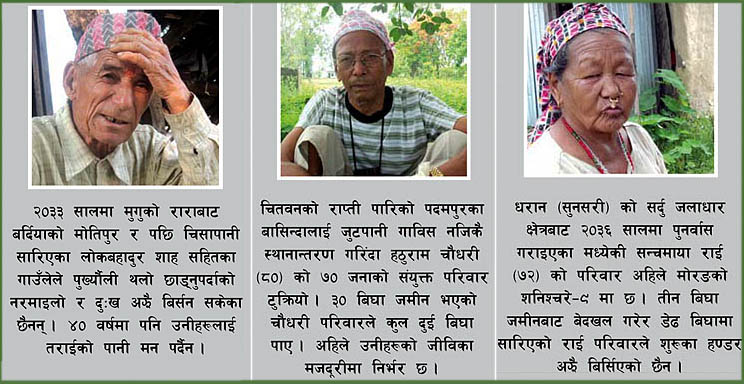 पुनर्वासः सजिलो छैन