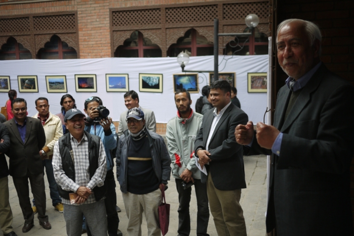 त्रिभुवन विश्वविद्यालयका पूर्व उपकुलपति तथा शिक्षाविद् डा. केदारभक्त माथेमा । 