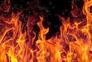 सप्तरीमा आगलागीबाट २५ घर नष्ट