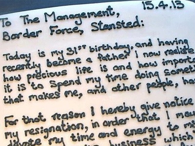 संसारको सबैभन्दा मिठो राजीनामा