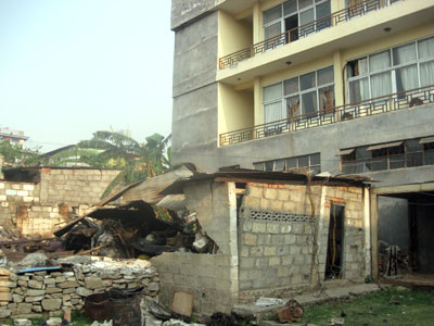 प्रहरी कार्यालयमा विष्फोट