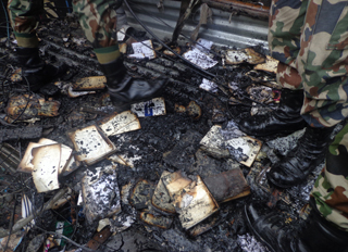 ठमेलमा आगलागी