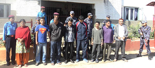 मृगौला तस्करीमा संलग्न आठजना पक्राउ