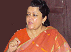 कांग्रेसको बहुमत आउने सुजाता कोइरालाको दाबी