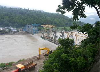 पुल निर्माण अन्तिम चरणमा