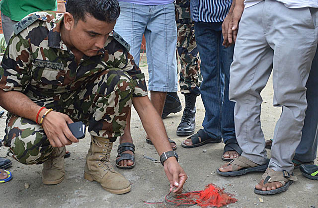 विराटनगरमा बम आतंक (फोटो फिचर)