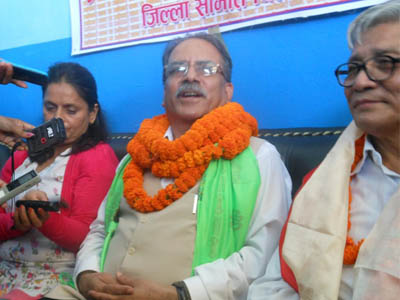 चुनावका लागि वैद्यसँग तालमेल हुन्छ: दाहाल