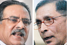 दाहाल र वैद्यबीच छलफल