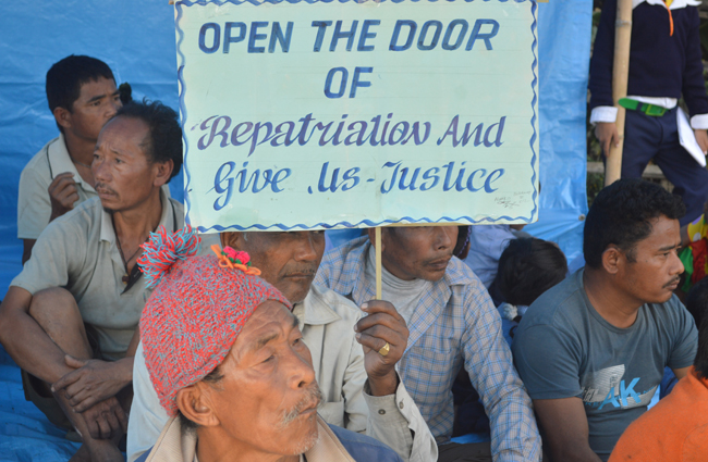 भुटानी शरणार्थीको झापामा शान्त प्रदर्शन