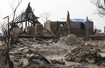 सिरहामा आगलागीबाट १० लाख भन्दा बढीको क्षति