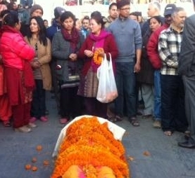 एमाले नेता पन्तलाई पितुशोक