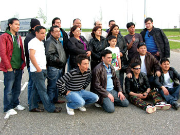 बेल्जियममा भीड