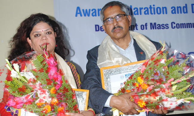 अधिकारी र बस्नेतलाई केसीसी पत्रकारिता अवार्ड
