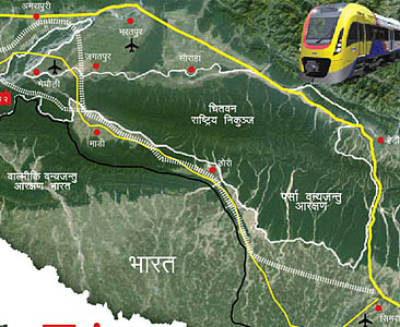 निकुञ्जभित्र विकासको धावा