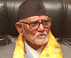 कोइरालाले भने, ‘राष्ट्रपतिबाट कुनै निर्देशन आएकै छैन’