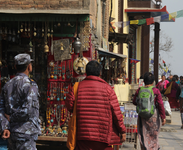 चीन बिरोधी गतिविधि रोक्न राजधानीमा उच्च निगरानी (दश तस्वीर)