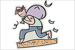 नब्बे वर्षका वृद्ध पेन्सनर लुटिए