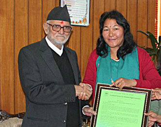 प्रधानमन्त्रीलाई ज्ञापन पत्र