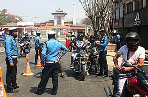 होलीमा ट्राफिक प्रहरीको विशेष सुरक्षा योजना