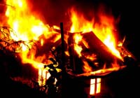 घरमा आगोलाग्दा दुई बालबालिकाको मृत्यु