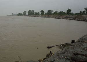 गण्डक बाँध जोखिममा, जिल्लामा ‘हाइ अलर्ट’