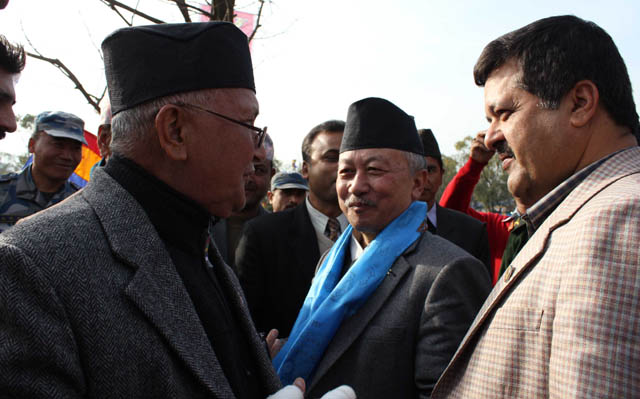 केपी ओलीका पाँच सर्त